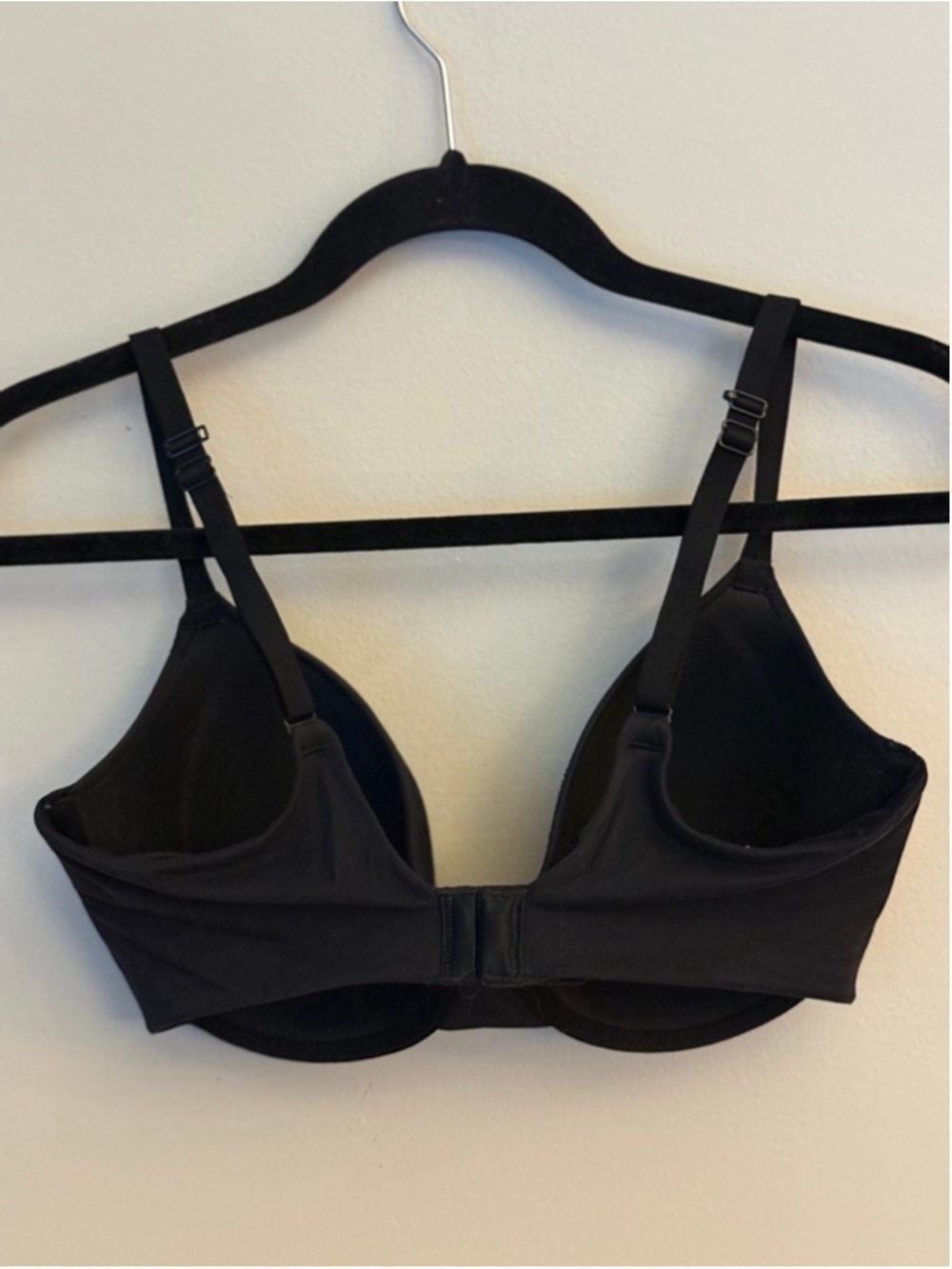 Wacoal Perfect Primer Underwire T-Shirt Bra Black 34DDD EUC - Picture 5 of 7